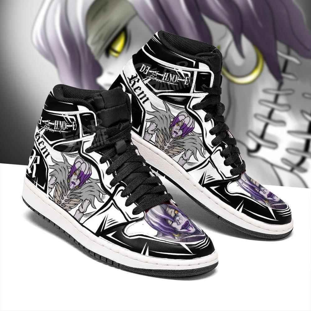 Rem Custom Death Note Anime Fan Shoes Air Jd Retro Sneakers V3239