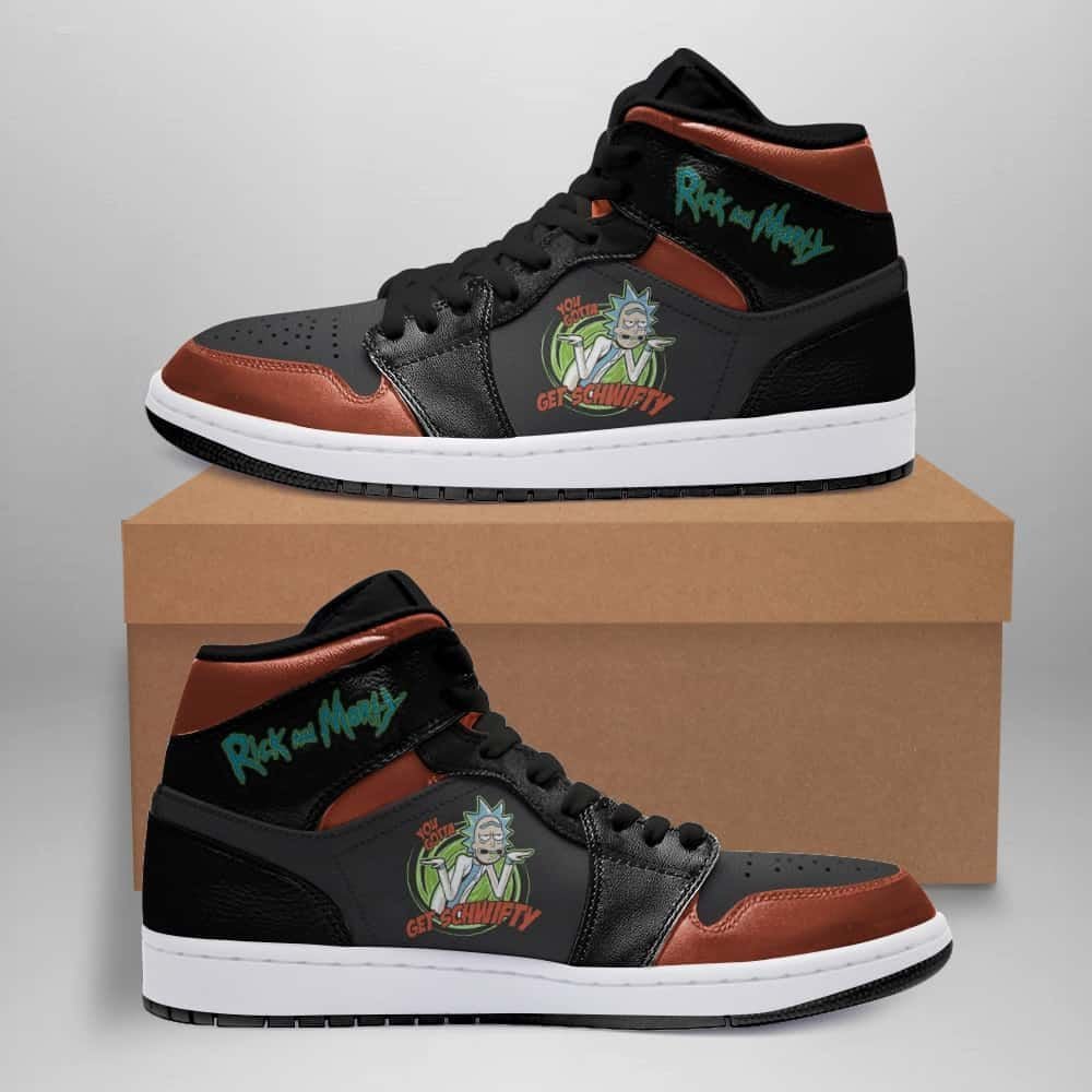 Rick And Morty 124 Shoes Air Jd Retro Sneakers V3256