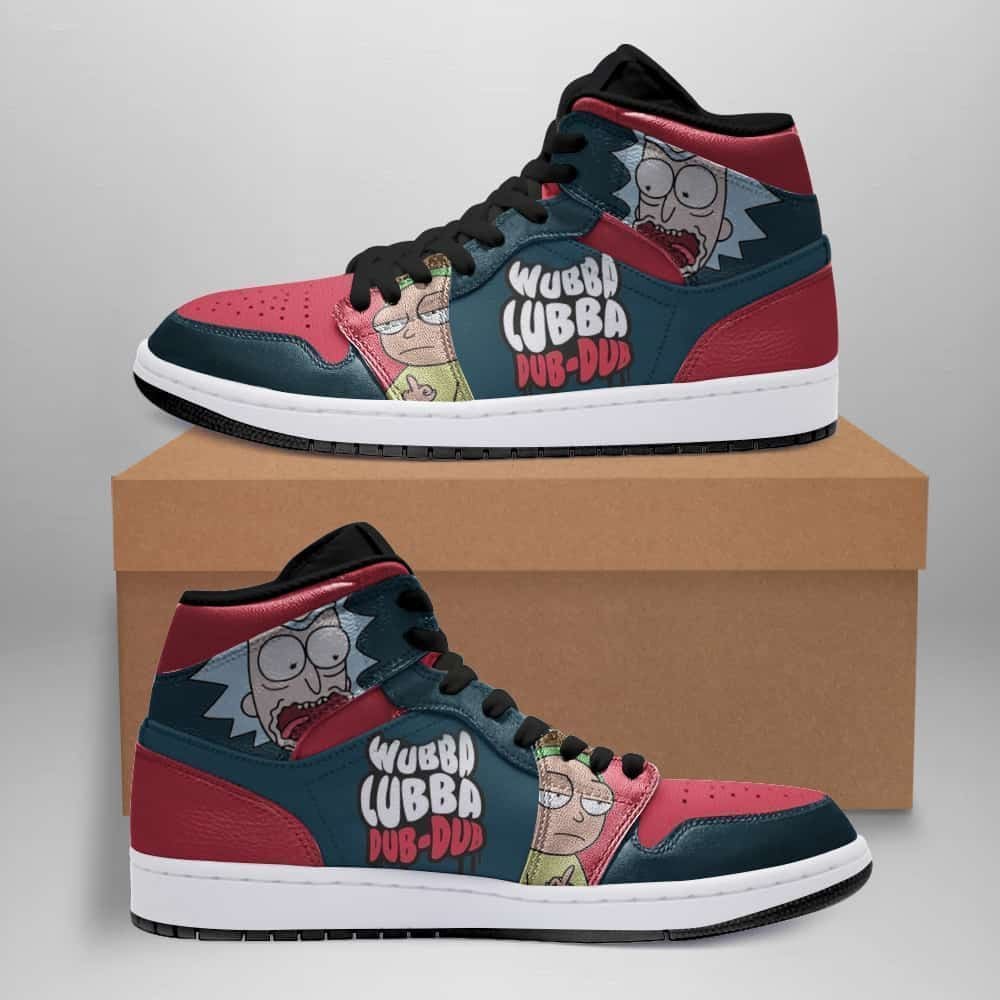 Rick And Morty 145 Shoes Air Jd Retro Sneakers V3265