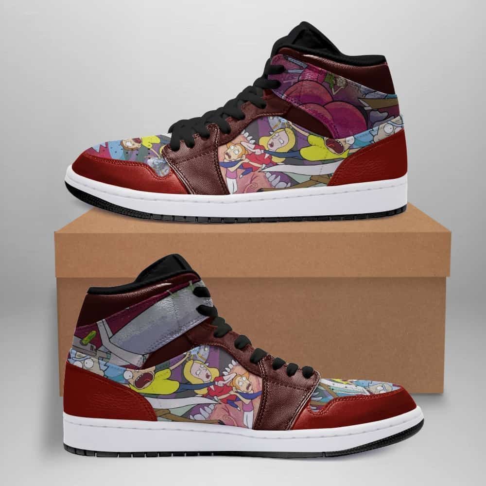 Rick And Morty 17 Shoes Air Jd Retro Sneakers V3289