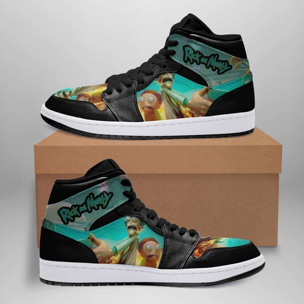 Rick And Morty 176 Shoes Air Jd Retro Sneakers V3295