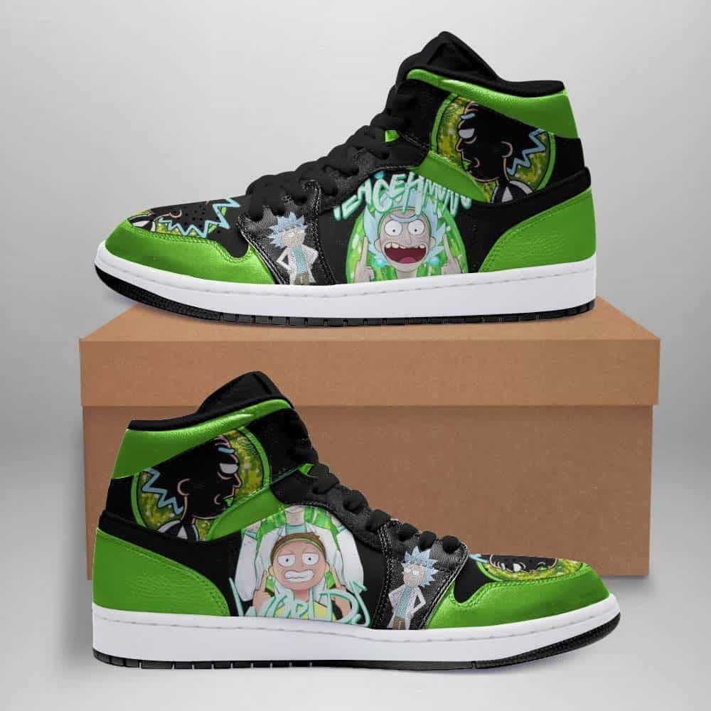 Rick And Morty 21 Shoes Air Jd Retro Sneakers V3308