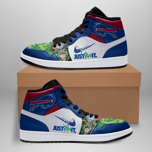 Rick And Morty Buffalo Bills Shoes Air Jd Retro Sneakers V3315