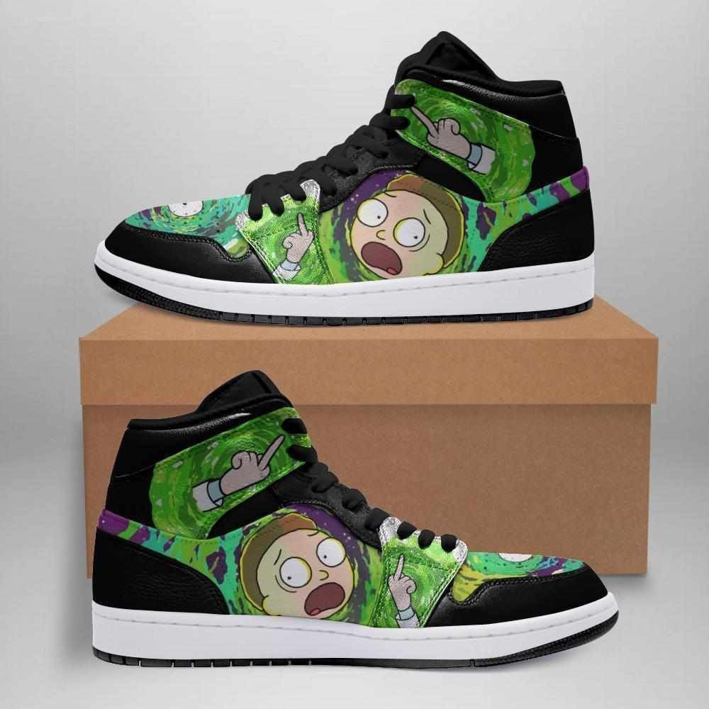 Rick And Morty Custom Shoes Air Jd Retro Sneakers V3327