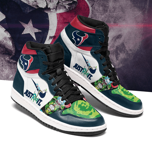 Rick And Morty Houston Texans Custom Shoes Air Jd Retro Sneakers V3378