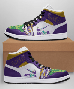 Rick And Morty Lsu Tigers 9 Shoes Air Jd Retro Sneakers V3384