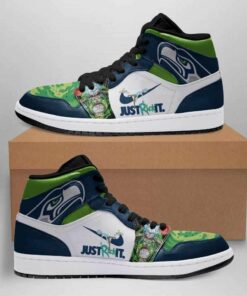 Rick And Morty Seattle Seahawks Custom Shoes Air Jd Retro Sneaker V3401