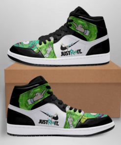 Rick And Morty Shoes Air Jd Retro Sneakers V3403