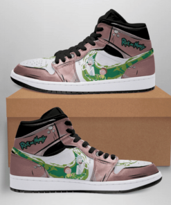 Rick And Morty Shoes Air Jd Retro Sneakers V3407