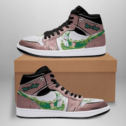 Rick And Morty Shoes Air Jd Retro Sneakers V3408