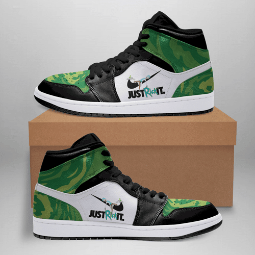 Rick And Morty Shoes Air Jd Retro Sneakers V3408