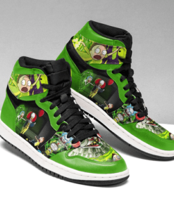 Rick And Morty Shoes Air Jd Retro Sneakers V3410