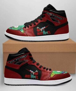 Rick And Morty Texas Tech Red Raiders 02 Shoes Air Jd Retro Sneakers V3415