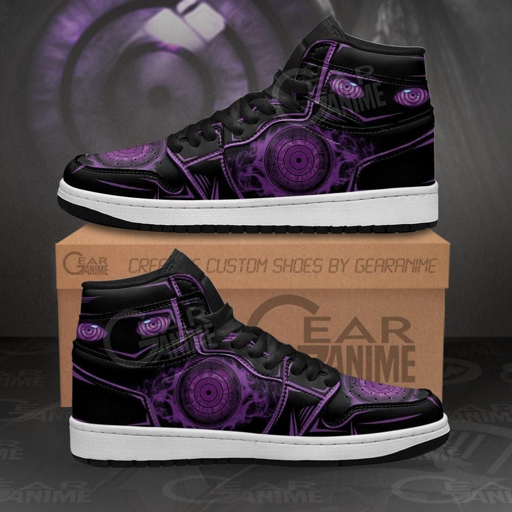 Rinnegan Eyes Naruto Anime Shoes Air Jd Retro Sneakers V3419