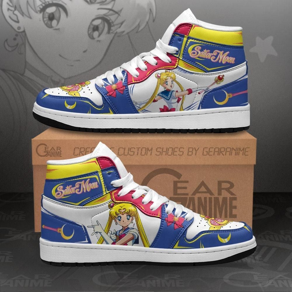 Sailor Moon Custom Anime Mn11 Shoes Air Jd Retro Sneakers V3477