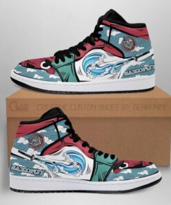 Sakonji Boots J1 Costume Demon Slayer Anime Custom Shoes Air Jd Retro Sneakers V3487