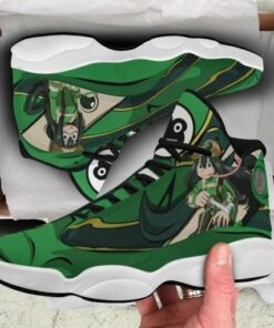 Sale! Tsuyu Asuitodoroki My Hero Academia Anime Air Jd13 Sneaker Shoes VJD798