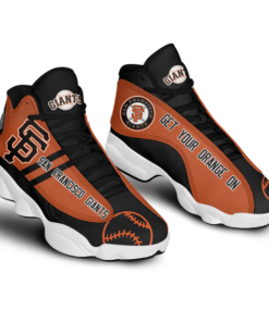 San Francisco Giants Mlb Baseball Air Jd13 Sneaker Shoes VJD750