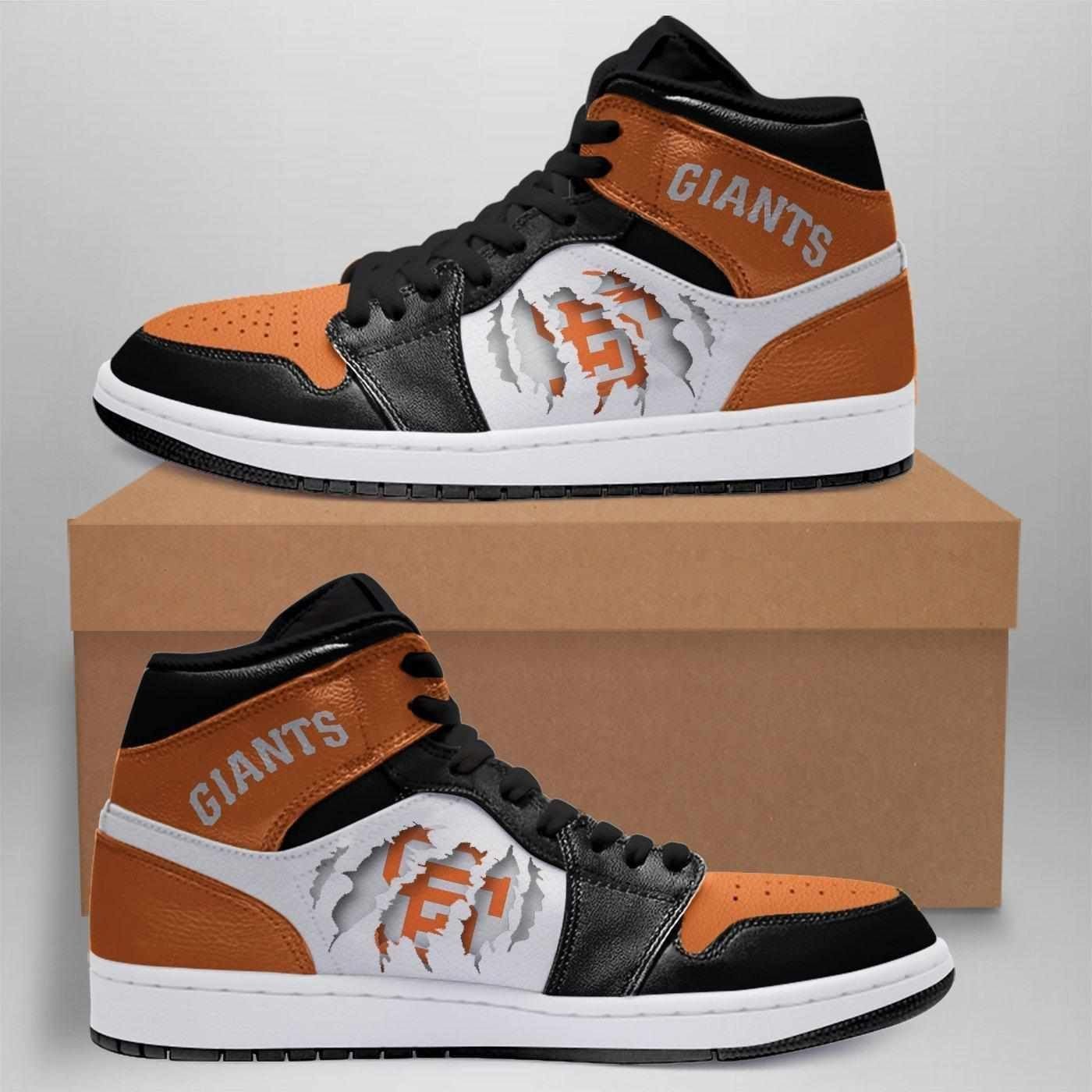 San Francisco Giants Mlb Outdoor Shoes Air Jd Retro Sneakers V3505