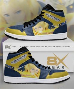 SAO Anime Alice Yellow Shoes Shoes Air Jd Retro Sneaker V3519