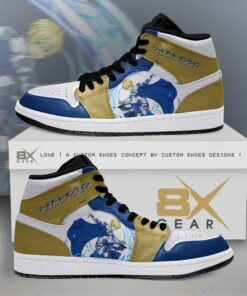 SAO Anime Eugeo Fighting Anime Shoes Air Jd Retro Sneaker V3520