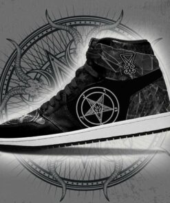 Satanic Black Shoes Air Jd Retro Sneakers V3534