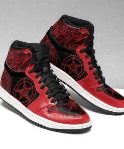 Satanic Red Custom Shoes Air Jd Retro Sneaker V3536