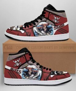 Shank Red Hair Yonko One Piece Anime Fan Gift Shoes Air Jd Retro Sneakers V3560