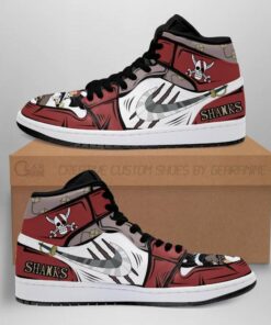 Shanks Sword Yonko Skill One Piece Anime Fan Shoes Air Jd Retro Sneakers V3565