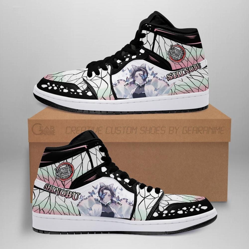 Shinobu Kocho Demon Slayer Custom Shoes Air Jd Retro Sneakers V3577