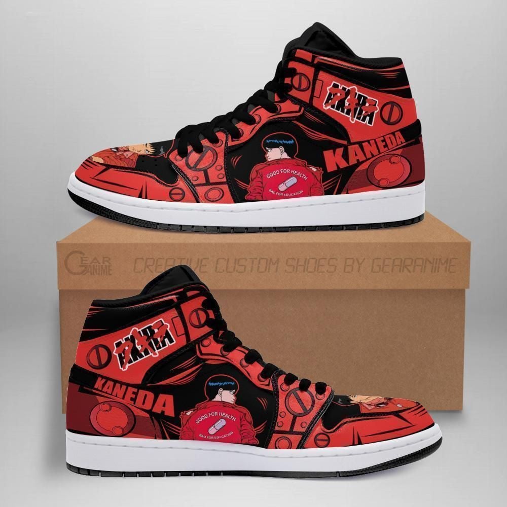 Shotaro Kaneda Akira Anime Fan Gift Idea Shoes Air Jd Retro Sneakers V3583