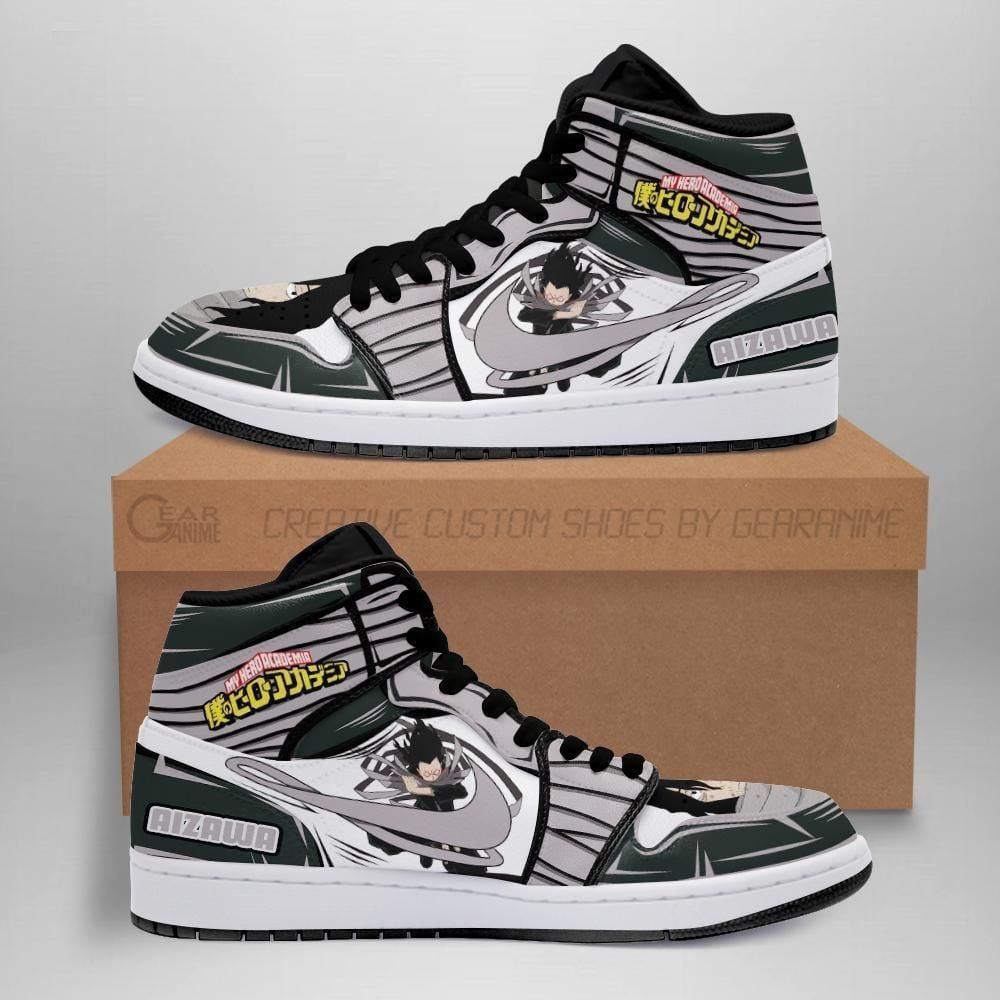 Shouta Aizawa Skill My Hero Academia Anime Shoes Air Jd Retro Sneakers V3592