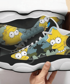 Simpson Lisa Basketball Air Jd13 Sneaker Shoes VJD543