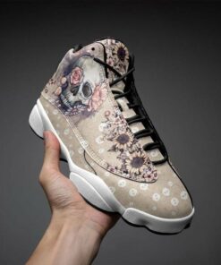 Skull Flower Retro Air Jd13 Sneaker Shoes VJD980