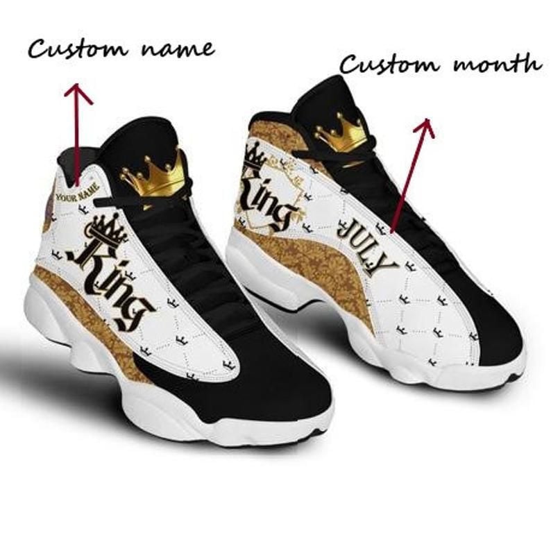 Personalized Kobe Bryant 24 Los Angeles Lakers Nba Team Air Jd13 Sneaker Shoes VJD654