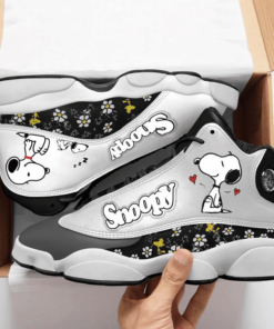 Snoopy Cartoon Ver4 Air Jd13 Sneaker Shoes VJD553