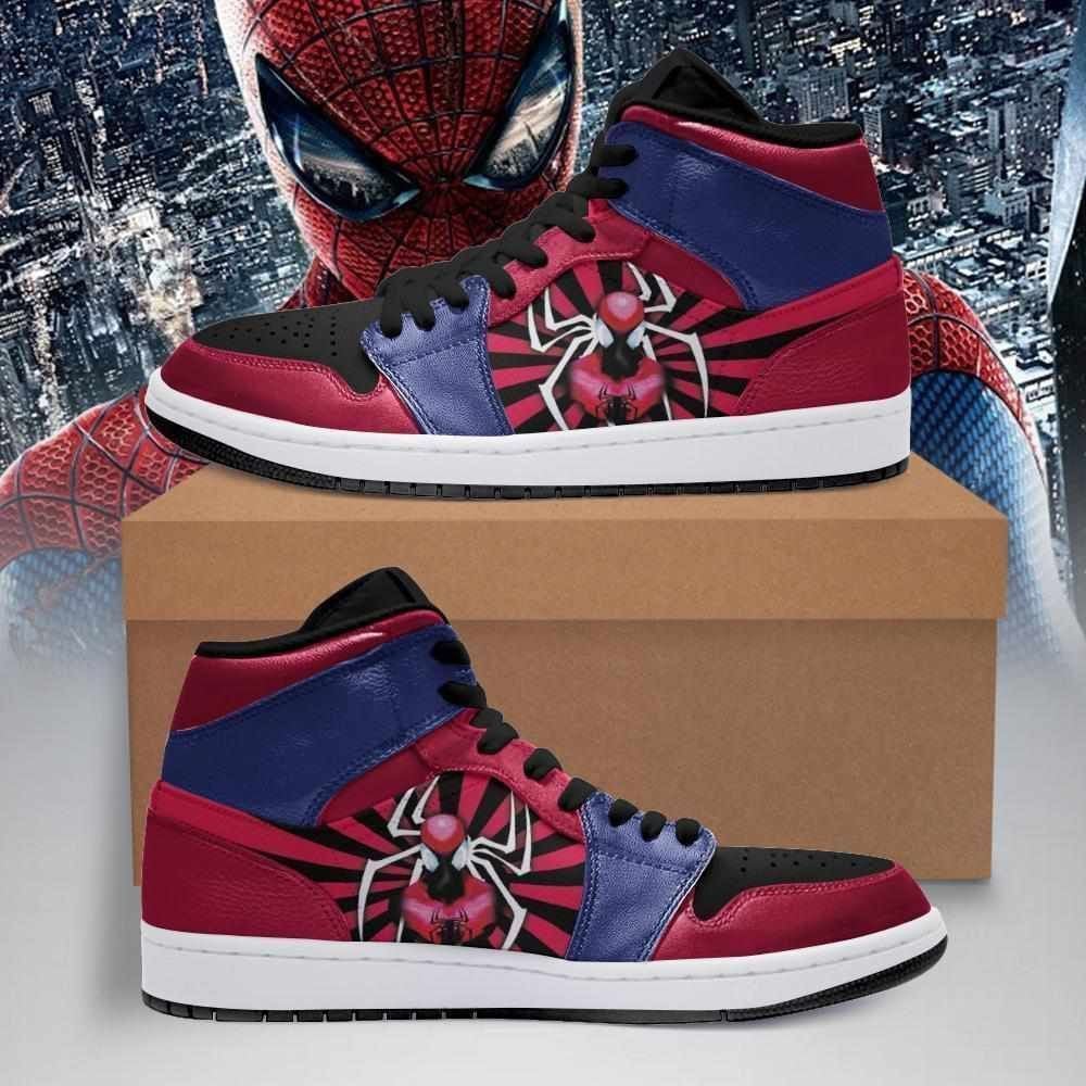 Spiderman Marvel Shoes Air Jd Retro Sneaker V3678