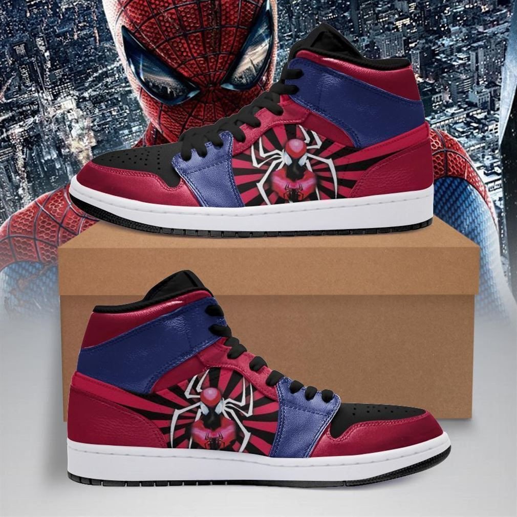 Spiderman Marvel Shoes Air Jd Retro Sneakers V3681