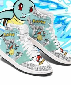 Squirtle Cute Pokemon Sneakers Shoes Sport V3694