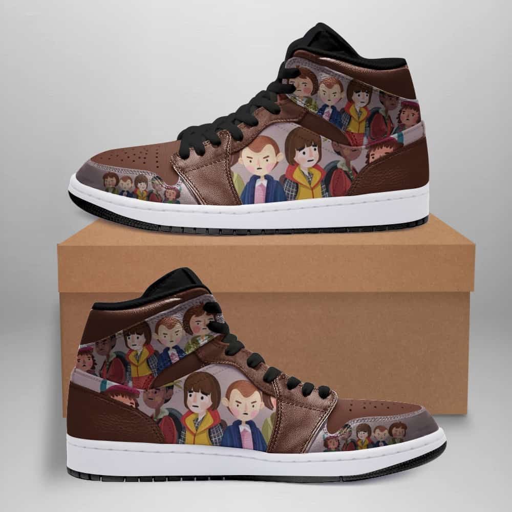 Stranger Things 11 Shoes Air Jd Retro Sneakers V3746