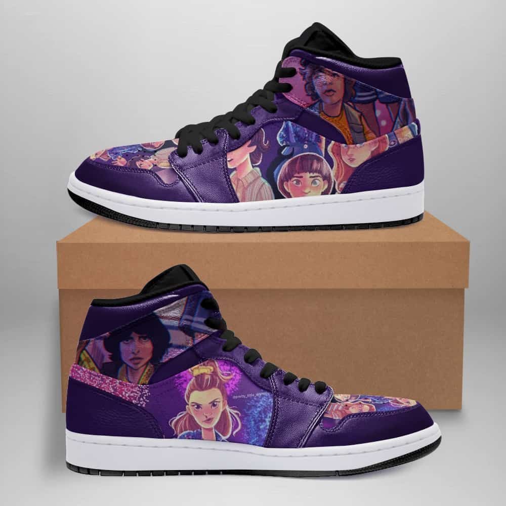 Stranger Things 11 Shoes Air Jd Retro Sneakers V3746