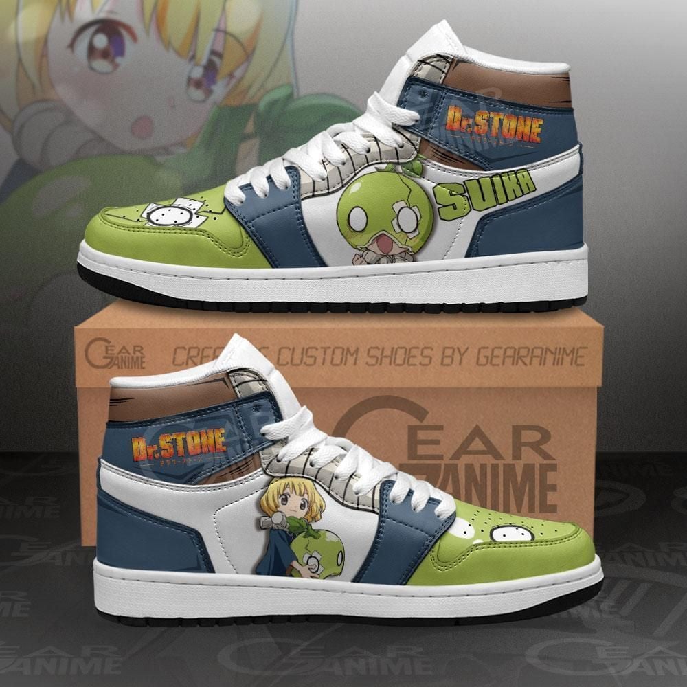 Suika Dr. Stone Custom Anime Shoes Air Jd Retro Sneakers V3756