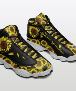 Sunflower Skull Air Jd13 Sneaker Shoes VJD588