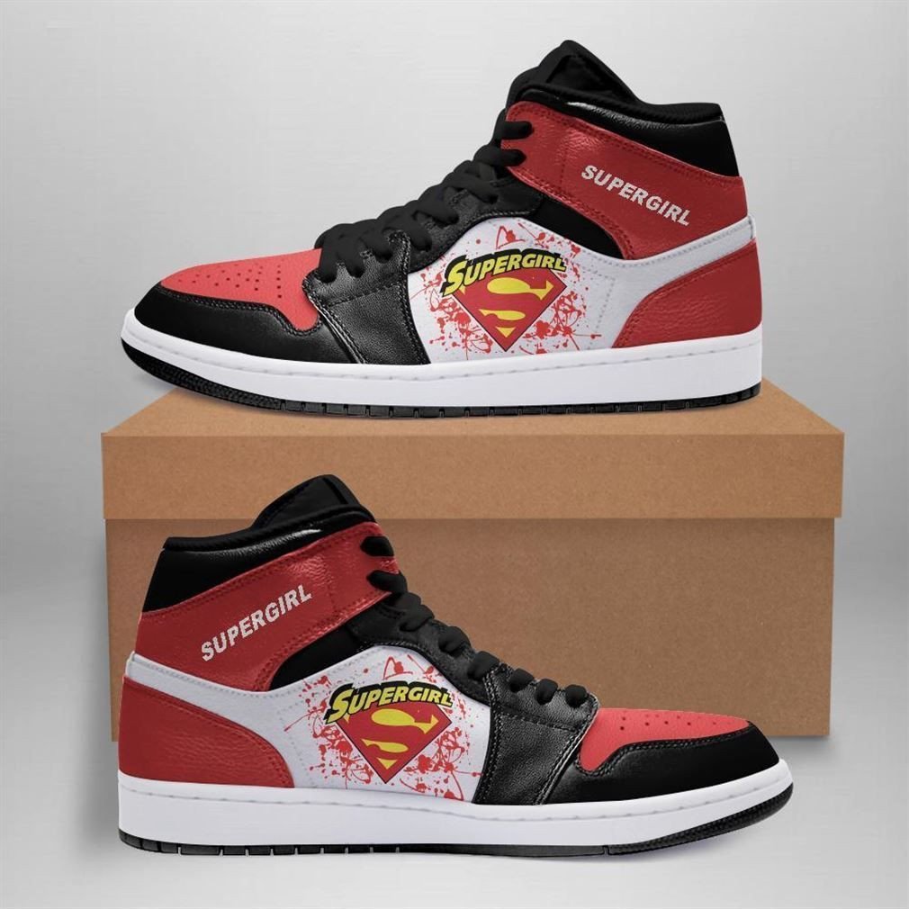 Supergirl Dc Comics Shoes Air Jd Retro Sneakers V3768