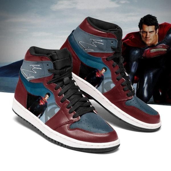 Superman Shoes Air Jd Retro Sneakers V3782