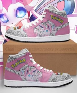 Sylveon Cute Pokemon Anime Sneakers Shoes Sport V3800