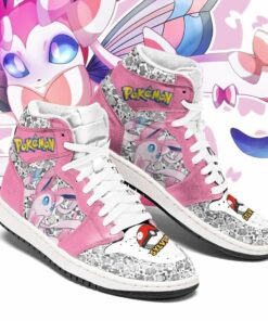 Sylveon Cute Pokemon Sneakers Shoes Sport V3805