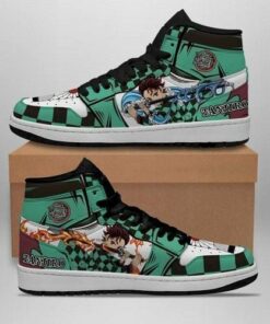 Tanjiro Demon Slayer Shoes Air Jd Retro Sneakers V3848