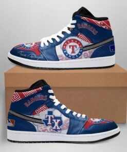 Texas Rangers Shoes Air Jd Retro Sneakers V3915