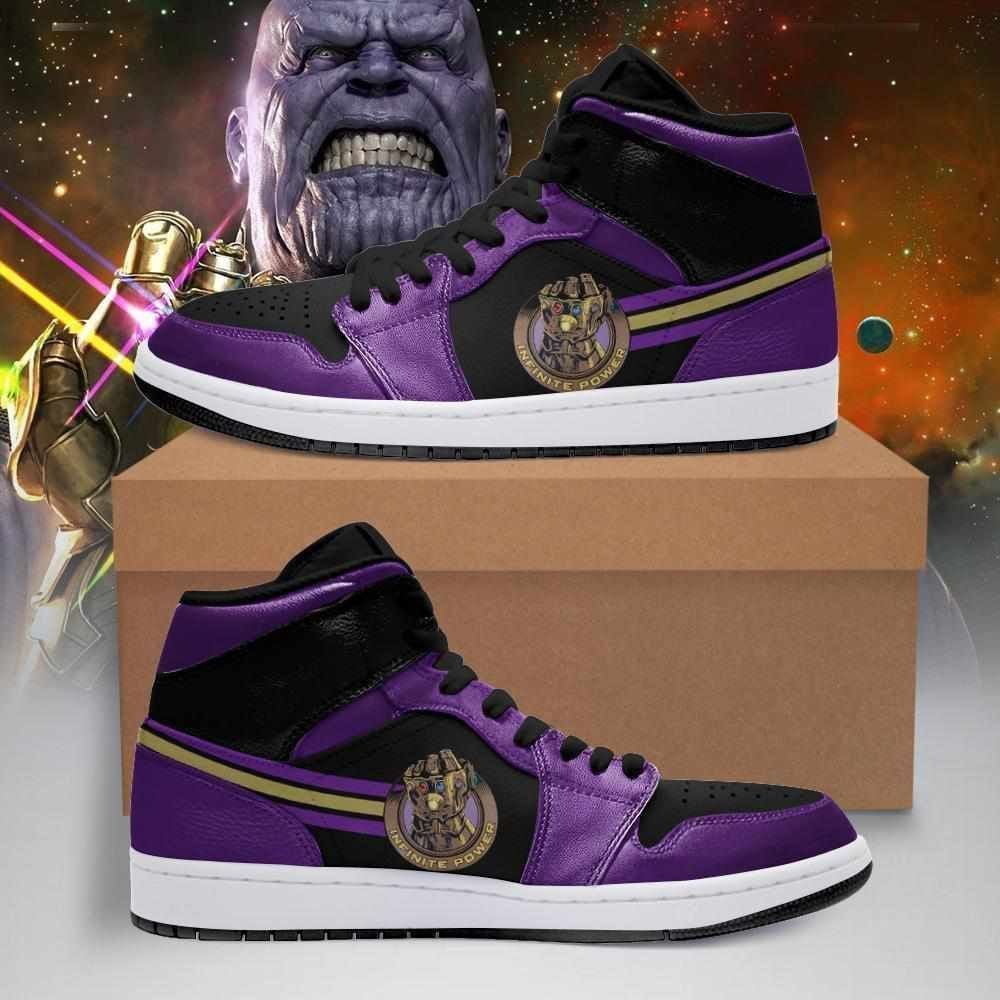 Thanos Marvel Shoes Air Jd Retro Sneakers V3921